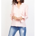blusa con bolsillos