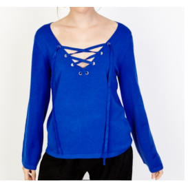 Jersey escote trenzado