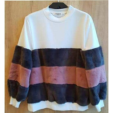 Sudadera pelo cuerpo