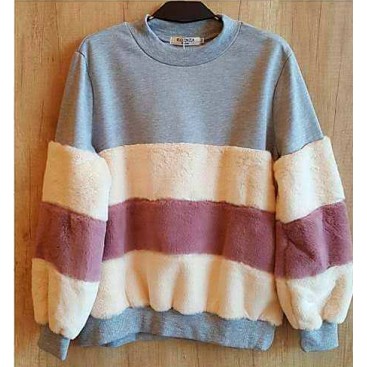 Sudadera pelo cuerpo