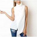 Blusa cuello cisne