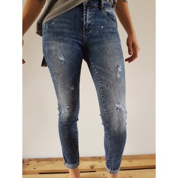 Jeans manchado