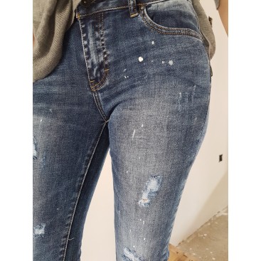 Jeans manchado