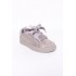 sneakers brillantes gris
