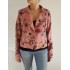 Chaqueta de flores rosa