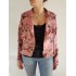 Chaqueta de flores rosa